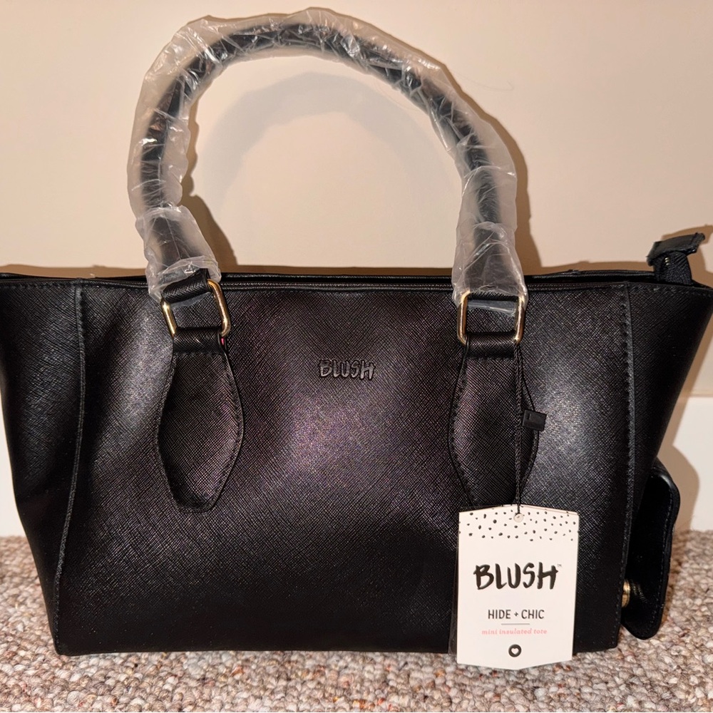 Blush Black Women's Wine Cooler Bag